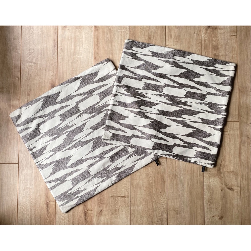 Decorative pillow covers, set of 2